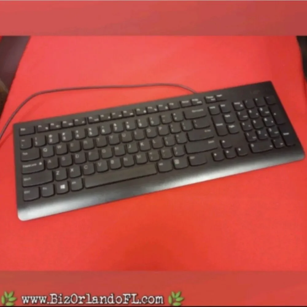 ELECTRONICS: Lenovo Wired USB Keyboard EK5-536A